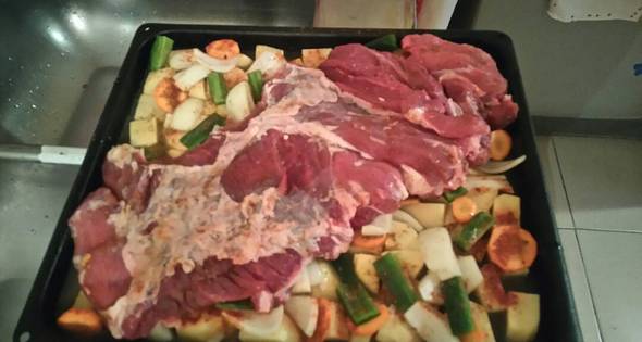 Como hacer Carne Al Horno Con Verduras | Cocinar en casa