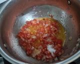 A picture of step 1 of Tomato rice.