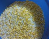 A picture of step 1 of Simple-Soft Dal Khichadi.