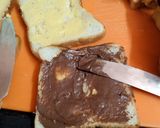 A picture of step 2 of Chocolate sandwich.