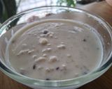 A picture of step 3 of Rice kheer.