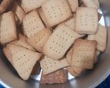 A picture of step 3 of Cornflour biscuits.