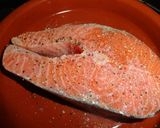 Foto del paso 1 de la receta Salmón a las hierbas provenzales con queso