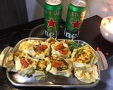Foto del paso 4 de la receta: Paquetitos de caprese de vegetales y choclo cremoso y jamón Una delicia‼️