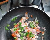 A picture of step 1 of Chinese Fried Rice.
