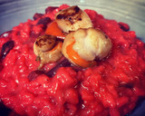 Foto del paso 6 de la receta: Zamburiñas sobre lecho de risotto de remolacha