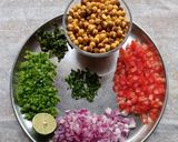 A picture of step 1 of Roasted Gram Chaat (Tangy and Spicy Yet Healthy Snack).