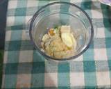 Mpasi 7 bulan "telur puyuh" langkah memasak 4 foto