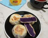 Foto langkah ke 9 dari resep Bakpia ubi ungu (versi teflon).