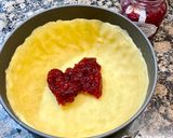 Foto del paso 8 de la receta: Tarta de requesón con chocolate y frambuesas