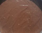 A picture of step 4 of Eggless Chocolate Cake.