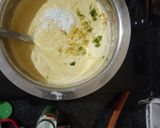 A picture of step 3 of Yellow dhokla.