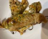Töltött csirkebőr recept fázis 5 fotója