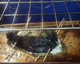 A picture of step 2 of Stuffed eggplant.