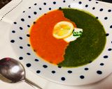 A picture of step 8 of Red and Green Vegetables Soup.