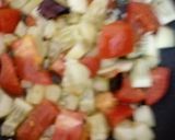 A picture of step 4 of Tomato and Cucumber kichadi.