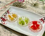 Hình bước làm 4 của món Đông Sương Trái Cây(Rau Câu Trái Cây)