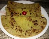 A picture of step 13 of Green peas.Matarsutir Parata/Peas Paratha.