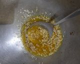 A picture of step 6 of Sev khamani.