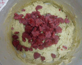 A picture of step 3 of Raspberry Lemon Cookies.