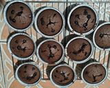 Foto langkah ke 8 dari resep Bolu Coklat (All in Method).
