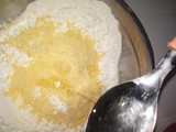 Pizza masa batida de queso
