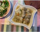 【電鍋料理】土雞腿豆腐大醬湯的食譜步驟4照片