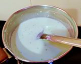 A picture of step 2 of Sabudana Kheer.