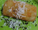Foto langkah ke 5 dari resep Roti Goreng Pisang Cokelat Keju.