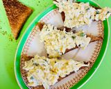 A picture of step 4 of Cheese snack on toast.