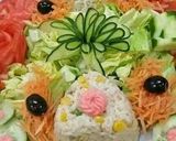 صورة لخطوة 2 من وصفة سلطة من تصميمي 🍥🍥🍱🍱🥙🥙