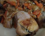 Foto del paso 5 de la receta: Muslos de pollo con dátiles y un toque de naranja