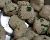 A picture of step 2 of Singara aata potato paties.