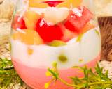 Cara Membuat Fruit Salad With Strawberry Pudding 7