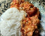 Foto langkah ke 6 dari resep Ayam Geprek Madu.