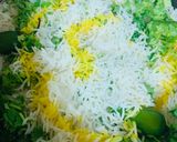A picture of step 5 of Qeema lobiya pulao.