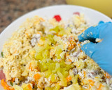 Foto del paso 2 de la receta: Ensaladilla de puchero 🥕 🥔 🥕
