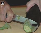 Foto del paso 1 de la receta: Berenjenas rellenas