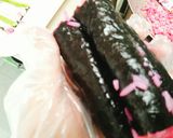 Hình bước làm 3 của món Sushi nhà làm