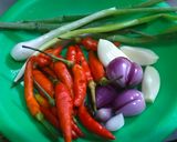 Foto langkah ke 1 dari resep Tumis Labu Siam (Manisa) dan Tempe.