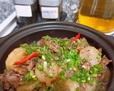 Hình bước làm 3 của món Thịt kho củ cải