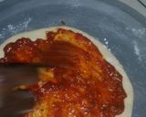 A picture of step 4 of Sausage Pepperoni Pizza#4weekschallenge#Snacksrecipe#.