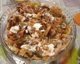 A picture of step 3 of Masala Papri Chaat.