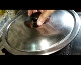 A picture of step 5 of Eggless chocolate cake in appam patra.