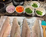 Foto del paso 2 de la receta: Lubina Horneada con hierbas