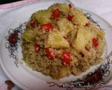 Foto del paso 3 de la receta: Chuleta de cerdo con quinoa con piña