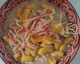Gambar langkah 15 resipi Bubur Mee Chacha&Nangka.