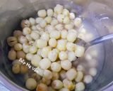 Hình bước làm 2 của món Cháo tim heo hạt sen