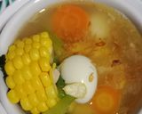 Foto langkah ke 5 dari resep Sup jagung telur puyuh.