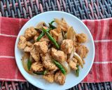 Foto langkah ke 5 dari resep Teriyaki Tahu Putih.